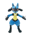 12" Large Lucario Plush - Quality & Soft Stuffed Animal Toy