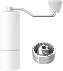 TIMEMORE Chestnut C2 Manual Coffee Grinder White Stainless Steel Conical Burr with Carry Case and Cleaning Brush