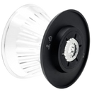 TIMEMORE Coffee Filter Cup, Glass Crystal Eye Coffee Dripper, Reusable Manual Coffee Dripper Filter, Great for RV Camping (600ml, White) Affirma Distributors