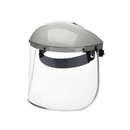 Sellstrom Advantage Series Face Shield - Clear Window with Aluminum Binding - Comfortable Ratcheting Headgear, ANSI Z87.1+ (S30110) SUREWERX