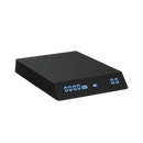 Black Mirror Nano Coffee Scale Espresso Scale Flow Measurement Black Mirror Nano Digital Scale Poor Over Hand Drip Scale Weighing Instrument Auto Mode Timer Function LED (Black)