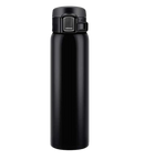 Water bottle direct drinking, The tight fitted flip-open lid with a safety lock