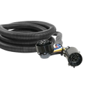 56070 7-Foot Vehicle-Side Truck Bed 7-Pin Trailer Wiring Harness Extension, Select Chevrolet, Dodge, Ford, GMC, Nissan, Ram, Toyota , black