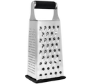4 Sided Box Grater, Regular, Stainless Steel Affirma Distributors