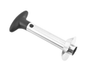 Stainless Steel Pineapple Corer & Slicer,Silver/Black