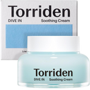 TORRIDEN DIVE-IN Low-Molecular Hyaluronic acid Soothing Cream 3.38 fl oz | Facial Moisturizer Gel for Sensitive, Dry Skin | Fragrance-free, Alcohol-free, No Colorants | Vegan, Clean, Cruelty-Free demy