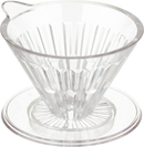 TIMEMORE Coffee Filter Cup, PCTG Crystal Eye Coffee Dripper, Reusable Manual Coffee Dripper Filter (1-2 cups)