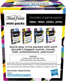Hasbro Gaming Trivial Pursuit Mini Packs Multipack, Fun Trivia Questions for Adults and Teens Ages 16+, Includes 4 Game Featuring 4 Decades Rinovelty