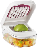 Good Grips Vegetable and Onion Chopper with Easy Pour Opening White