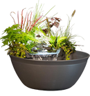 Aquascape 78325 AquaGarden Pond and Waterfall Kit Container Water Garden