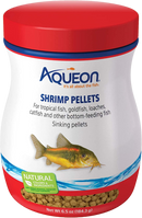 Aqueon Shrimp Pellets Sinking Food for Tropical Fish  6.5 oz