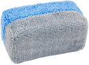 Autofiber [Saver Applicator Terry] Ceramic Coating Applicator Sponge  12 Pack  with Plastic Barrier to Reduce Product Waste. (BlueGray, Mini)