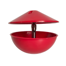 Automatic Poultry Fount | Game Bird Fount | Heavy Duty Plastic | Waterer Bowl with Hose Attachment | 1.5 Quarts