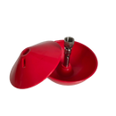 Automatic Poultry Fount | Game Bird Fount | Heavy Duty Plastic | Waterer Bowl with Hose Attachment | 1.5 Quarts Affirma Distributors