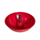 Automatic Poultry Fount | Game Bird Fount | Heavy Duty Plastic | Waterer Bowl with Hose Attachment | 1.5 Quarts Affirma Distributors