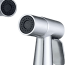 CleanSpa Luxury Hand Held Bidet Shattaf Sprayer - Silver
