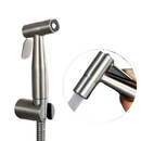 CleanSpa Luxury Hand Held Bidet Shattaf Sprayer - Silver