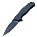 Conduit Folding Pocket Knife, 2.9 inch Assisted Opening Blade, Black Spearpoint Blade, Liner Lock, Pocketclip,grey