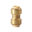 3/4 Inch Coupling - Pack of 4 - Push to Connect Brass Plumbing Fitting for PEX Pipe and Copper Affirma Distributors