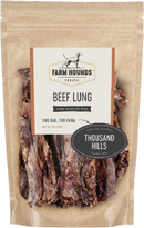 Farm Hounds Beef Lung Jerky Treats for Dogs