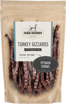 Farm Hounds Turkey Gizzards Jerky Treats for Dogs
