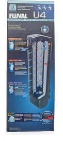 Fluval U4 Underwater Filter, Freshwater and Saltwater Aquarium Filter, A480,Black