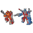 Transformers 35th Anniversary Hot Rod X Ultra Magnus Retro Enamel Pins Set (Exclusive) Icon Heroes