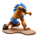 Street Fighter Blanka Hyper Fighting Polystone Statue (Exclusive) Icon Heroes