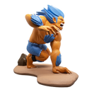 Street Fighter Blanka Hyper Fighting Polystone Statue (Exclusive) Icon Heroes