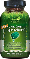 Living Green Liquid-Gel Multi for Men - 120 Liquid Softgels 