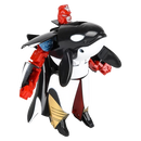 Orca Robot Action Figure rinovelty