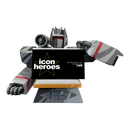 Transformers Soundblaster Mini Bust Card Holder (Exclusive) Icon Heroes