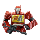Transformers Blaster Deluxe Mini Bust Card Holder Icon Heroes