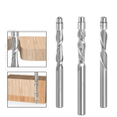 Router Bits 1/4-Inch Diameter Spiral Flush Trim Up Cut