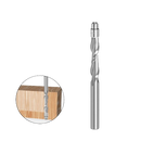 Router Bits 1/4-Inch Diameter Spiral Flush Trim Up Cut