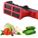 Serrated and Straight Knives Diamond Abrasives Fast Sharpening, 2-Stage, Black Affirma Distributors