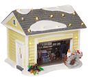 Snow Village National Lampoon Christmas Vacation - The Griswold Holiday Garage Lit Building, Multicolor Affirma Distributors