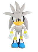 Sonic The Hedgehog Plush Doll, Silver 98960 