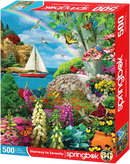 Springbok Stairway to Serenity 500 Piece Jigsaw Puzzle