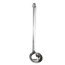 Stainless Steel Hooked Handle Ladle with Pouring Rim Affirma Distributors