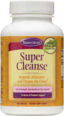 Super Cleanse by Nature's Secret  Herbal and Probiotic Support, 100 Tablets