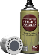 The Army Painter Color Primer Spray Paint, Uniform Grey, 400ml, 13.5oz