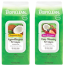 Tropiclean Deodorizing Wipes 100 Count Affirma Distributors