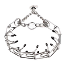 2.5" Chrome Pinch Spike Prong Collar - Small Affirma Distributors