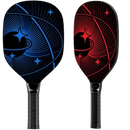 Pickleball Essentials Set - 4 Balls, 4 Cooling Towels, Carry Bag, and Rackets with Ergonomic Cushion Grip Affirma Distributors