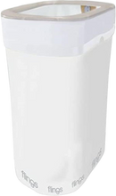 White Flings Plastic Bin - 22 x 15 (Pack Of 1)