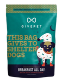 GivePet Crunchy Dog Treats Breakfast All Day 12 Oz. catalogdog