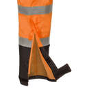 Pioneer Ripstop High Visibility Bib Pant - Safety Rain Gear – Hi Vis, Waterproof, Reflective, Work Overalls for Men – Orange, Yellow/Green SUREWERX