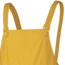 Pioneer Waterproof PVC Work Suit for Men – Repel Rain Gear Yellow Safety Jacket and Bib Pants - 3 PC Set With Detectable Hood SUREWERX