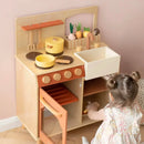 Tiny Land® Modern & Versatile Wooden Kids Play Kitchen Tiny Land